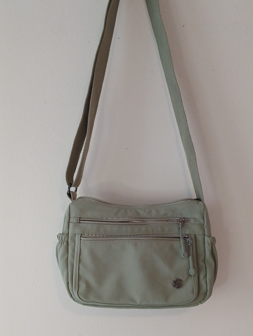 Light Sage Green Shoulder Bag - Casual Everyday Crossbody